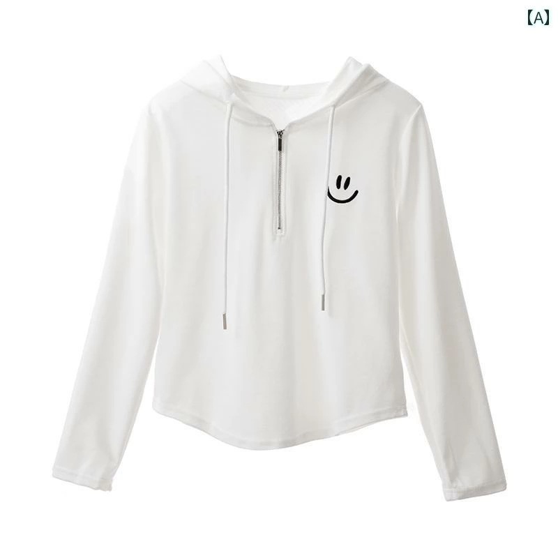 パーカー カジュアル レディース トップス 長袖 フード付き スウェットシャツ カジュアル 秋 ファッション フレッシュ 薄手 ジャケット