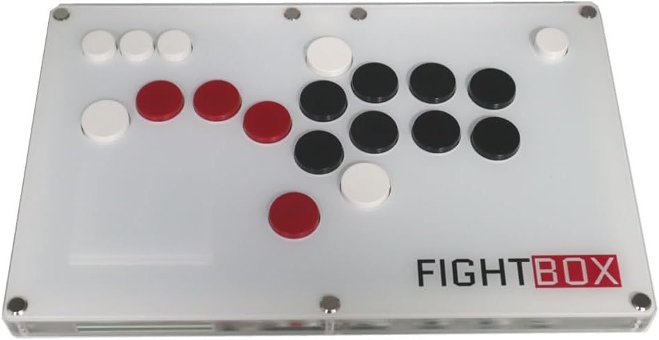 FightBox B10-PS5 アケコン レバーレス 全ボタン PS5/PS4/PC/Switch対応 ホットスワップ SOCD