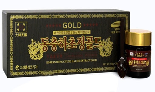 [健康補助食品]冬虫夏草エキスゴールド120g X 3本 免疫 細胞 活性 肺機能 強健康サプリメント