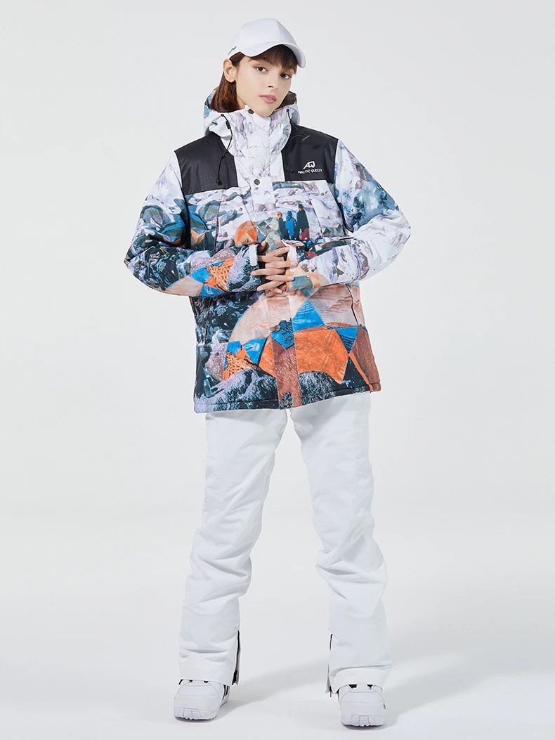 上下セット スノーボードウェア 韓国ファッション スポーツシリーズ スノーボードウェア
