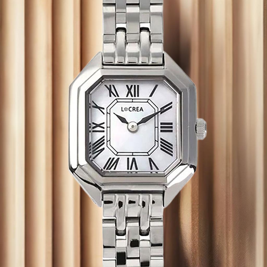 L＊CREA ルクレア レディス腕時計 LC2004SSWH5L ソーラー 白蝶貝ダイヤル メタルバンド ラッピング無料 手書きのメッセージ お付けします クリスマスプレゼ 14,414円