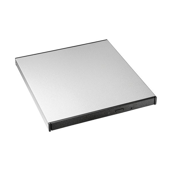 アイオーデータUSB Type-C対応 ソフト付きポータブルブルーレイドライブ シルバー BRP-UC6VS 1台 18,995円