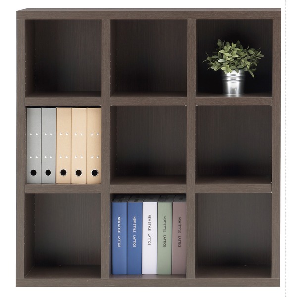 フナモコ ラチス ミドルタイプシェルフ (幅110×高さ114cm) レベッカオーク FHR-110L 日本製