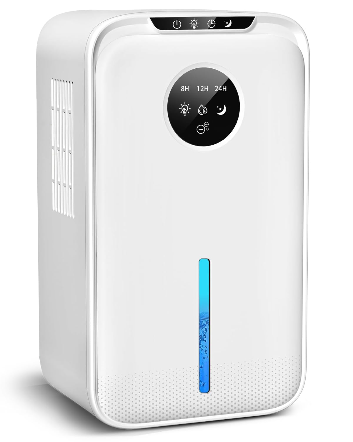 除湿機 大容量 2.2L 除湿器【2024新型 自動霜取り】ペルチェ式 じょしつき 除湿量1L/日 除湿器 強力除湿 湿気取り 部屋干し 湿気対策 梅雨対策 衣類乾燥 自動停止 静音 省エネ 節電 小