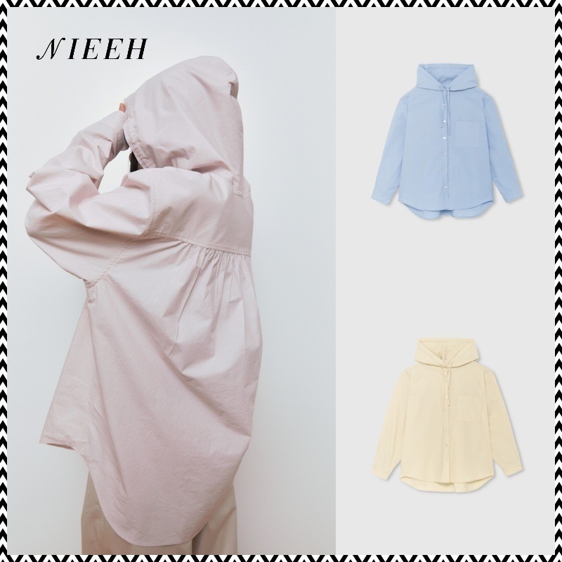 NIEEH 24SS PASTEL HOODED SHIRT