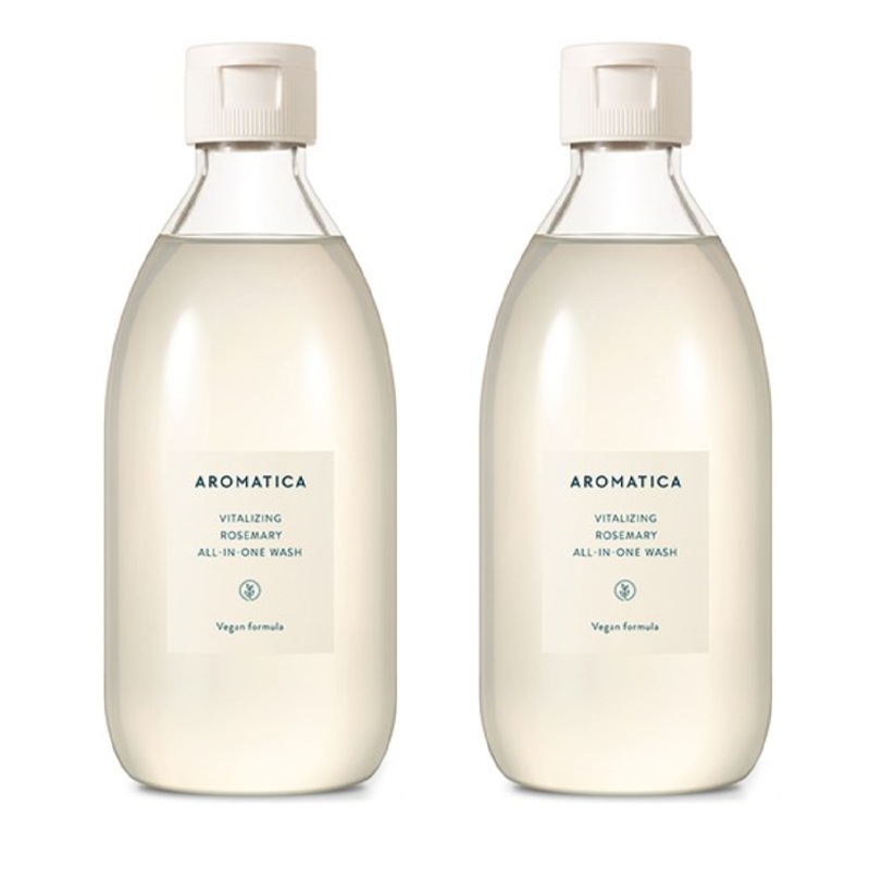 [1+1] バイタライジングオールインワン ウォッシュローズマリー 300ml+300ml / 韓国コスメ