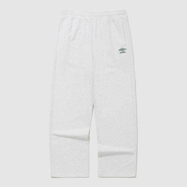 パンツ NQK UQ123CFP18-WMG エッセンシャル ルーズ ストレート パンツ / WHITE MELANGE
