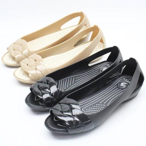 女性用ゼリーシューズ 夏サンダル