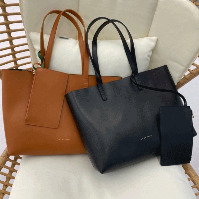 [牛革2col] パシブル ビッグ ショッパーバッグ ショルダーバッグ