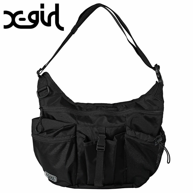 エックスガールデイジーチェーン ショルダーバッグ [105241053010 SS24] DAISY CHAIN SHOULDER BAG メンズレディース xgirl 鞄 BLACK