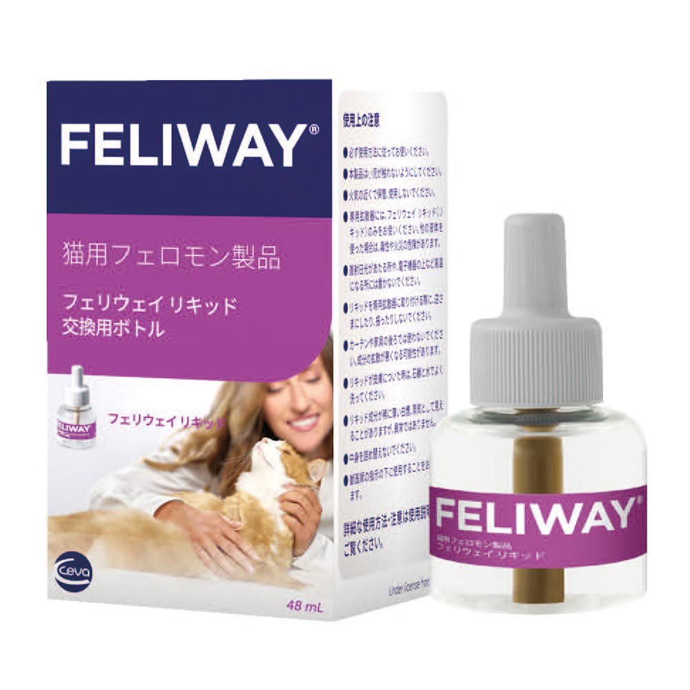 Feliway セバ・ジャパン フェリウェイ リキッド（交換用ボトル） 猫用 48mL