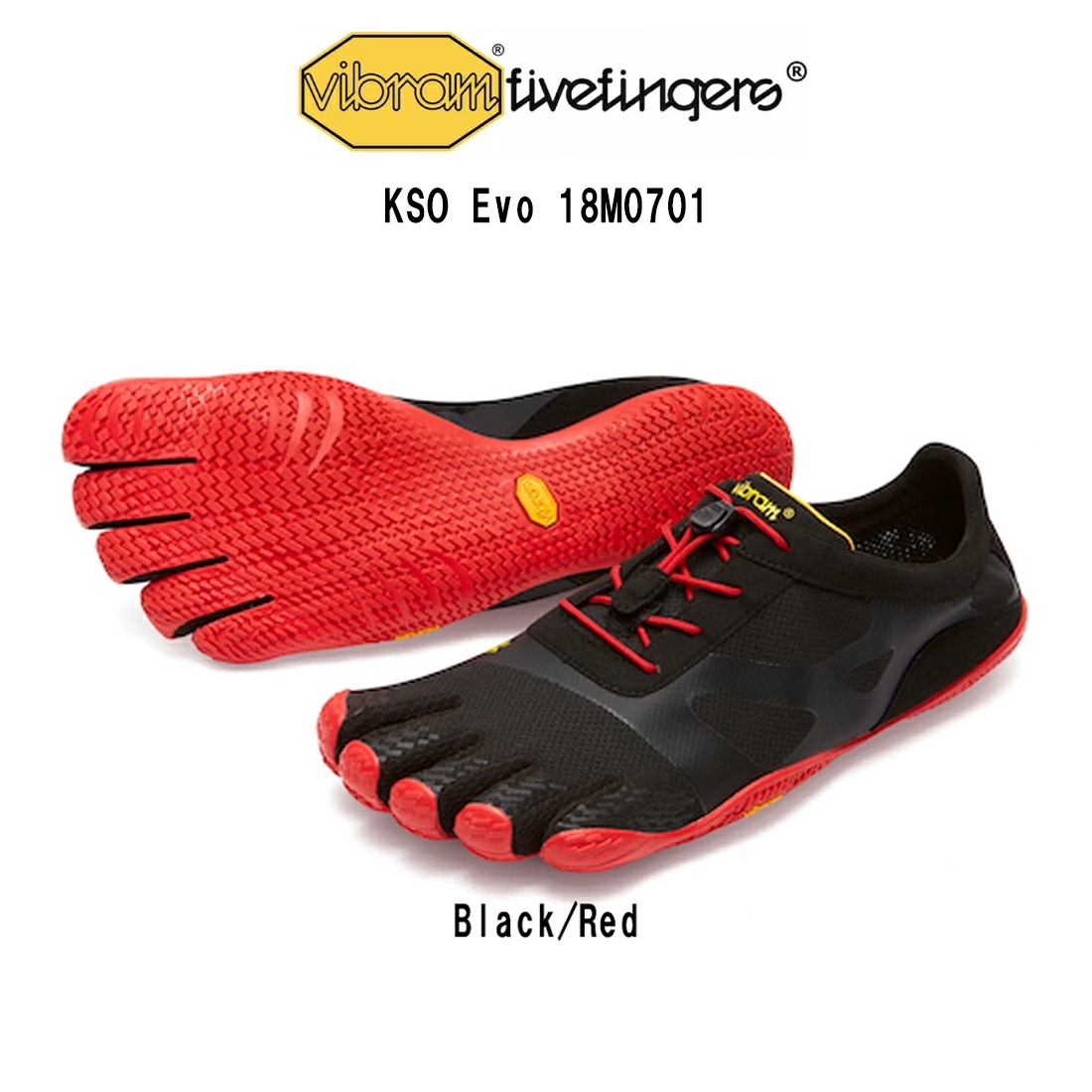 Vibram FiveFingers メンズ 五本指 シューズ 超薄型ソール トレーニング 運動 小さめ 男性用 KSO Evo 18M0701
