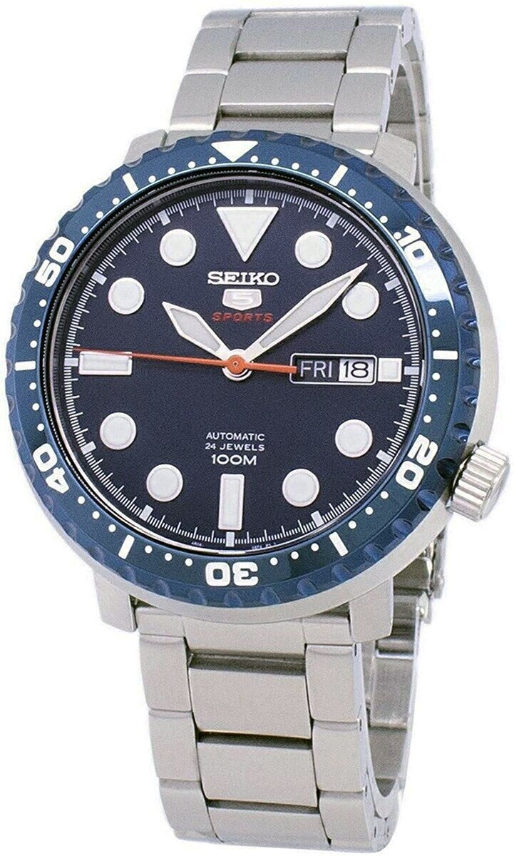 [10年保証] [製造終了 希少海外モデル] SEIKO SRPC63K1 セイコー ファイブ 100m 防水 [逆輸入モデル] 28,600円