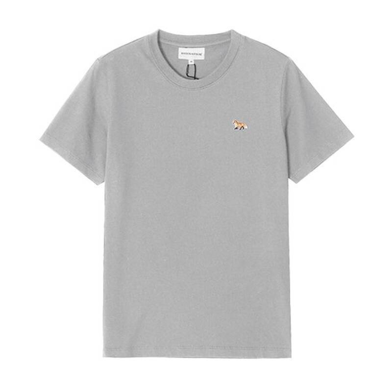 メゾン・キツネ MW00110KJ0008 H120 フォックスパッチ レディース半袖Tシャツ