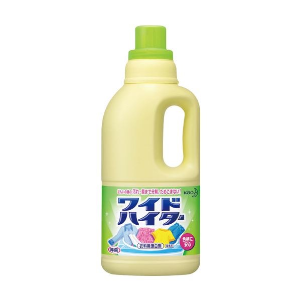 （まとめ）花王 ワイドハイター 本体 中 1L 1本 (×30セット)