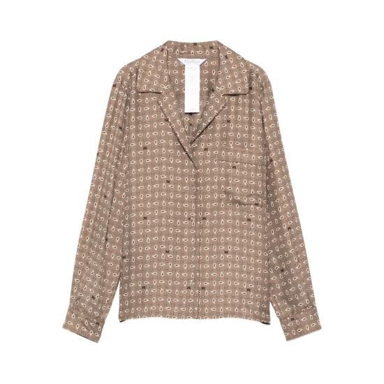 MAX MARA Women Shirts MXMDISCO 085 006 BROWN NEUTRALS