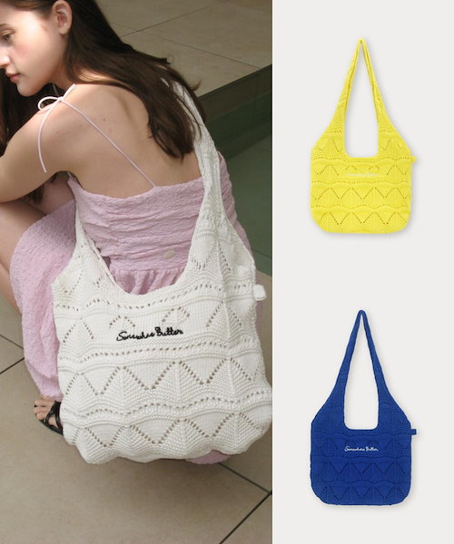 Qoo10 SOMEWHERE BUTTER Hoa Mini Bag ミニ バッグ