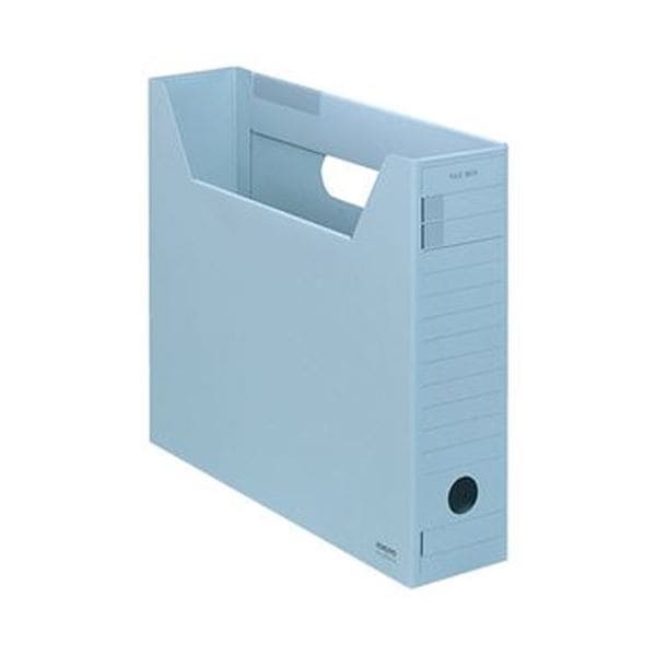 （まとめ）コクヨ ファイルボックス-FS（Fタイプ）A4ヨコ 背幅75mm 青 A4-SFFN-B 1セット（5冊）(×10セット)