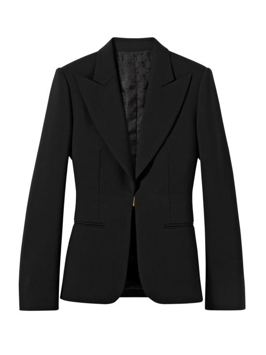 GUCCI Women Suit Jackets 864253 ZAUPG1000 Black