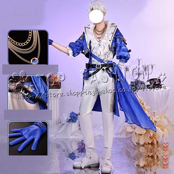 IdentityV 第五人格 囚人 ルカ・バルサー コスプレ衣装 ウィッグ 靴 cosplay コスチューム ハロウィン クリスマス72