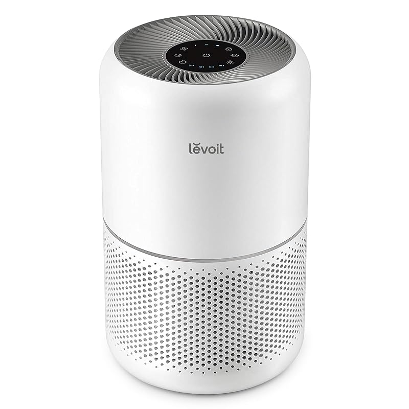 Levoit (レボイト) 空気清浄機 クラシックモデル Core 300 花粉 20畳 小型 卓上 集じん 脱臭 ペットハウスダスト hepa フィルター PM2.5 ホワイト