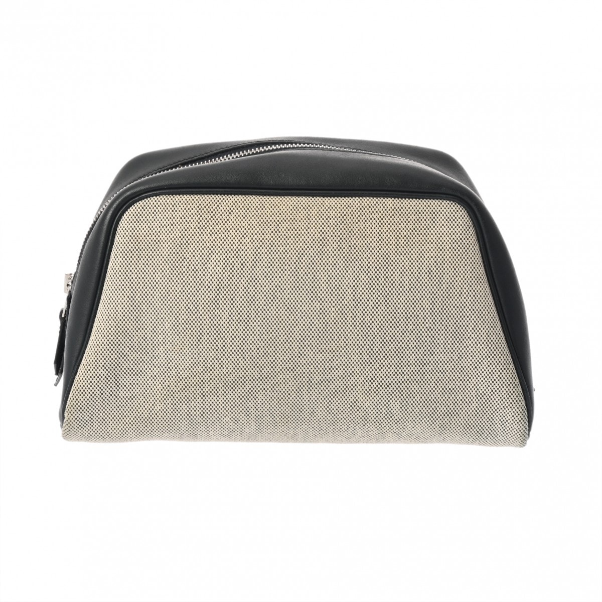 カヴール ブルー系/エクリュ レディース ヴォースイフト トワルアッシュ ポーチ Aランク 中古 銀蔵