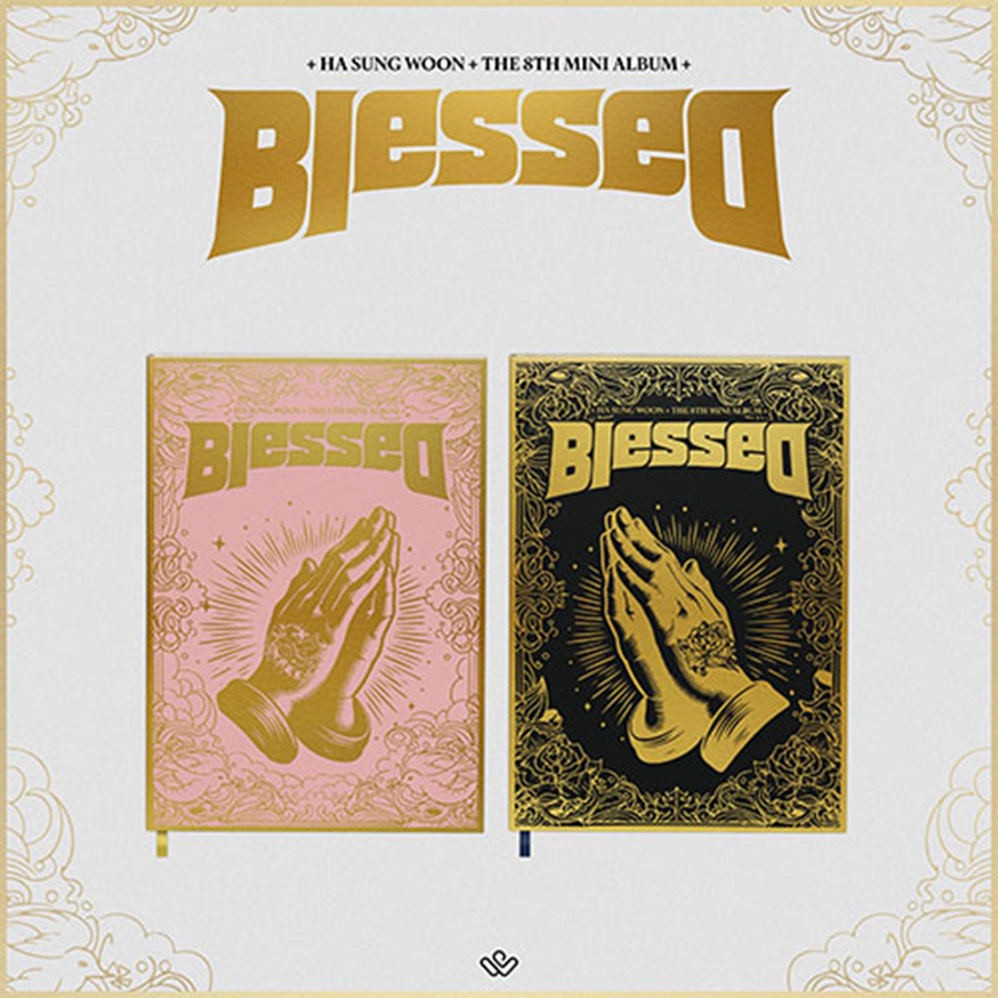 (未開封新品) バージョン選択 ハ・ソンウン (HA SUNG WOON) - ミニ8集 Blessed [Photobook]