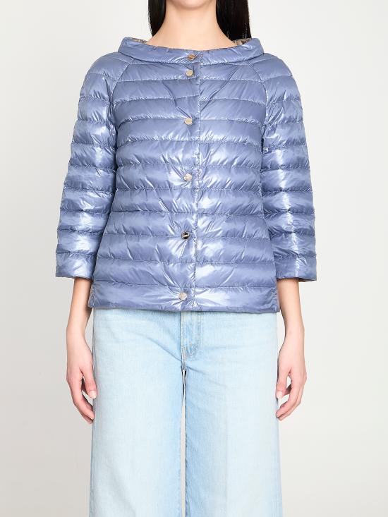 HERNO Women Outer PI0769D LIGHT BLUE