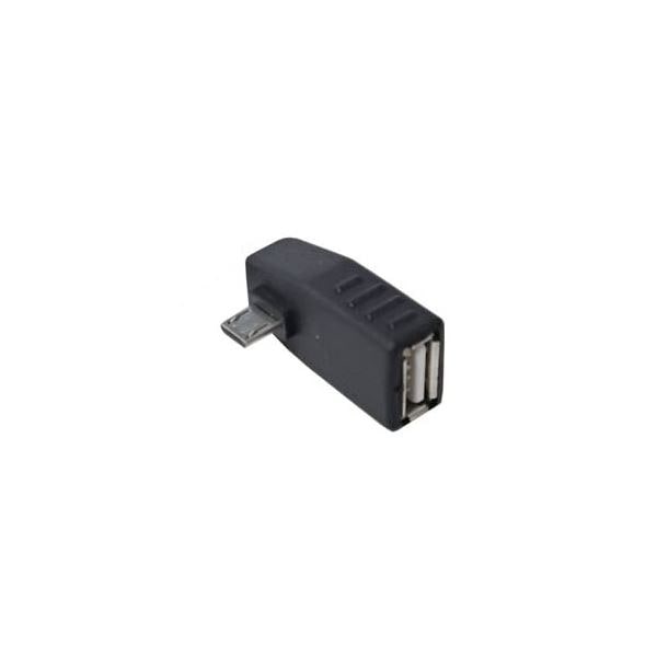 (まとめ)変換名人 変換プラグ microHOST 左L型 USBMCH-LL(×20セット)