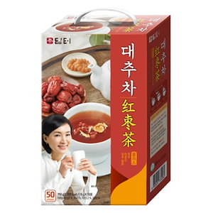 なつめ茶 15g x 50包入 韓国茶 健康飲料 伝統茶 テチュ茶 ナツメ茶