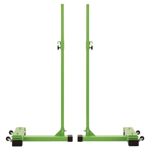 エバニュー EKD427 バドミントン支柱移動式SS 【法人限定】 メーカー直送 73,276円