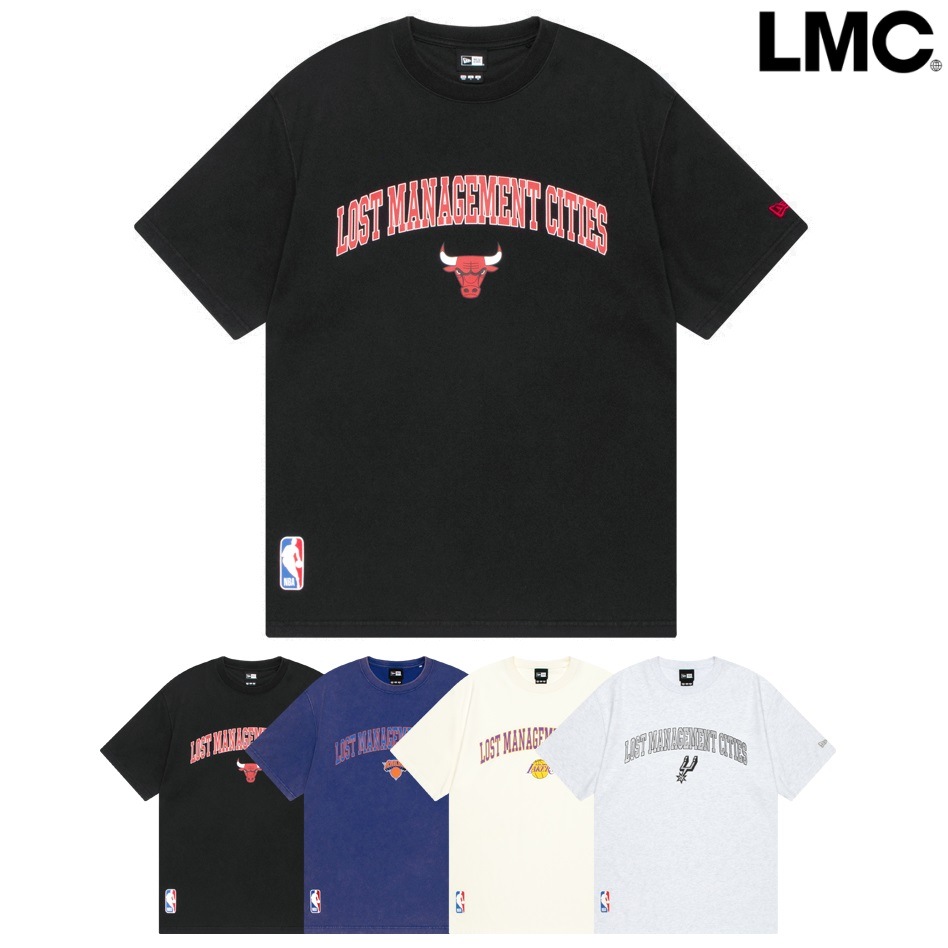 X NBA ARCH TEE 4色 デイリー 韓国ファッション 新商品 男女共用Tシャツ・カットソー