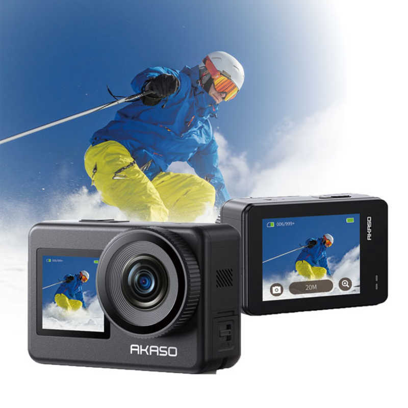 AKASO　アクションカメラ Brave 7 AIRSTAGE特別バンドル Create Play Kit　AKBR7BD