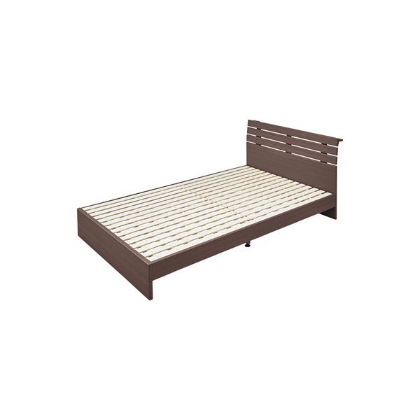 B-80SD-BR ブラウン [セミダブルベッド] メーカー直送