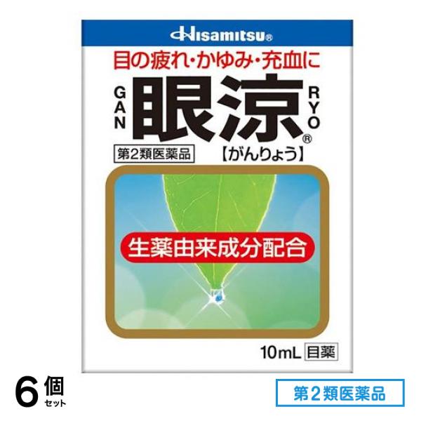 第２類医薬品 眼涼 10mL 6個セット