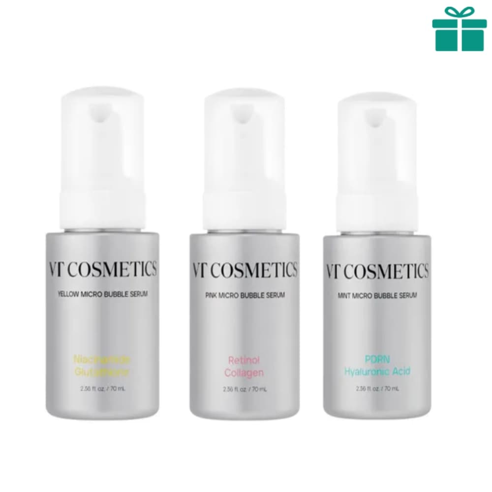 [NEW] マイクロバブルセラム 70ml 3種（グルタチオン/コラーゲン/ヒアルロン酸) /新感覚韓国発スキンケア