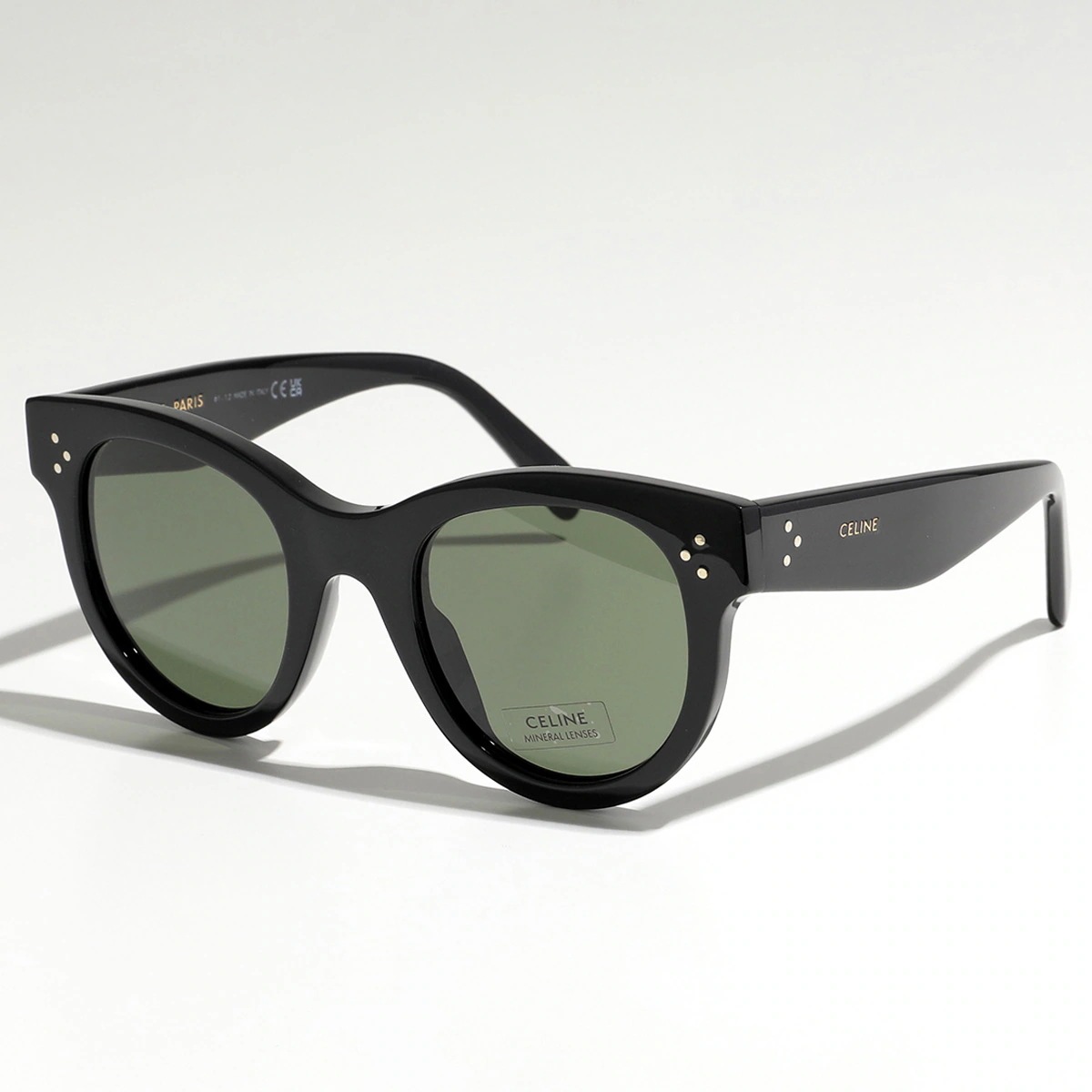 CELINE セリーヌ サングラス 4S003CPEB CL4003IN レディース キャットアイ型 メガネ 眼鏡 ロゴ アイウェア カラー2色