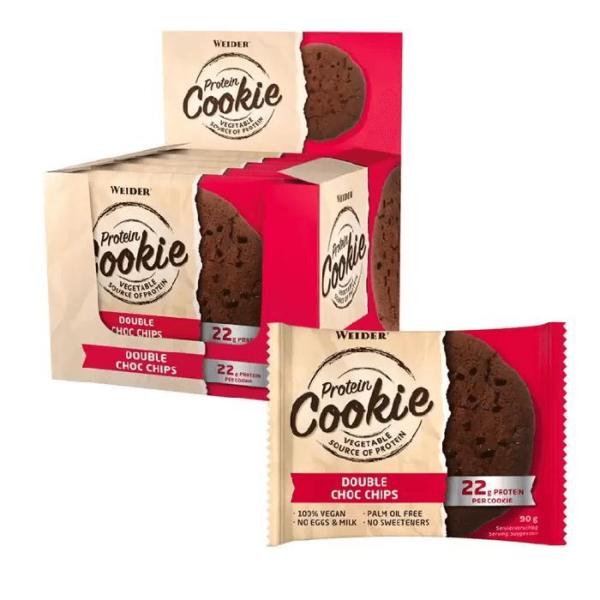 コストコウェイダー プロテインクッキー ダブルチョコチップス 90g x 12個