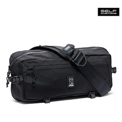 クローム CHROME ボディバッグ スリングバッグ ワンショルダー カデット メンズ レディース 9L 防水 ブラック BG196-X ウエストポーチ 「 CHROME ⁄ クローム 」KADET MAX SLING BAG