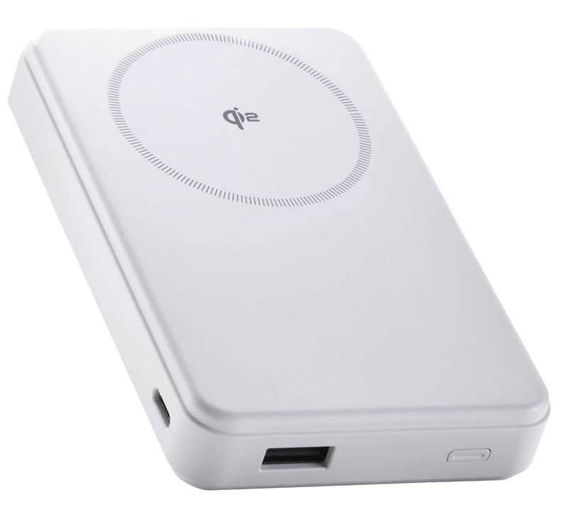エレコム DE-C67-10000WH Qi2ワイヤレスモバイルバッテリー 10000mAh(20W・ホワイト) DEC6710000WH