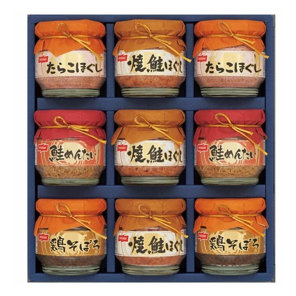 ニッスイ びん詰ギフト 4種/9瓶セット ZOA421758838 5,109円