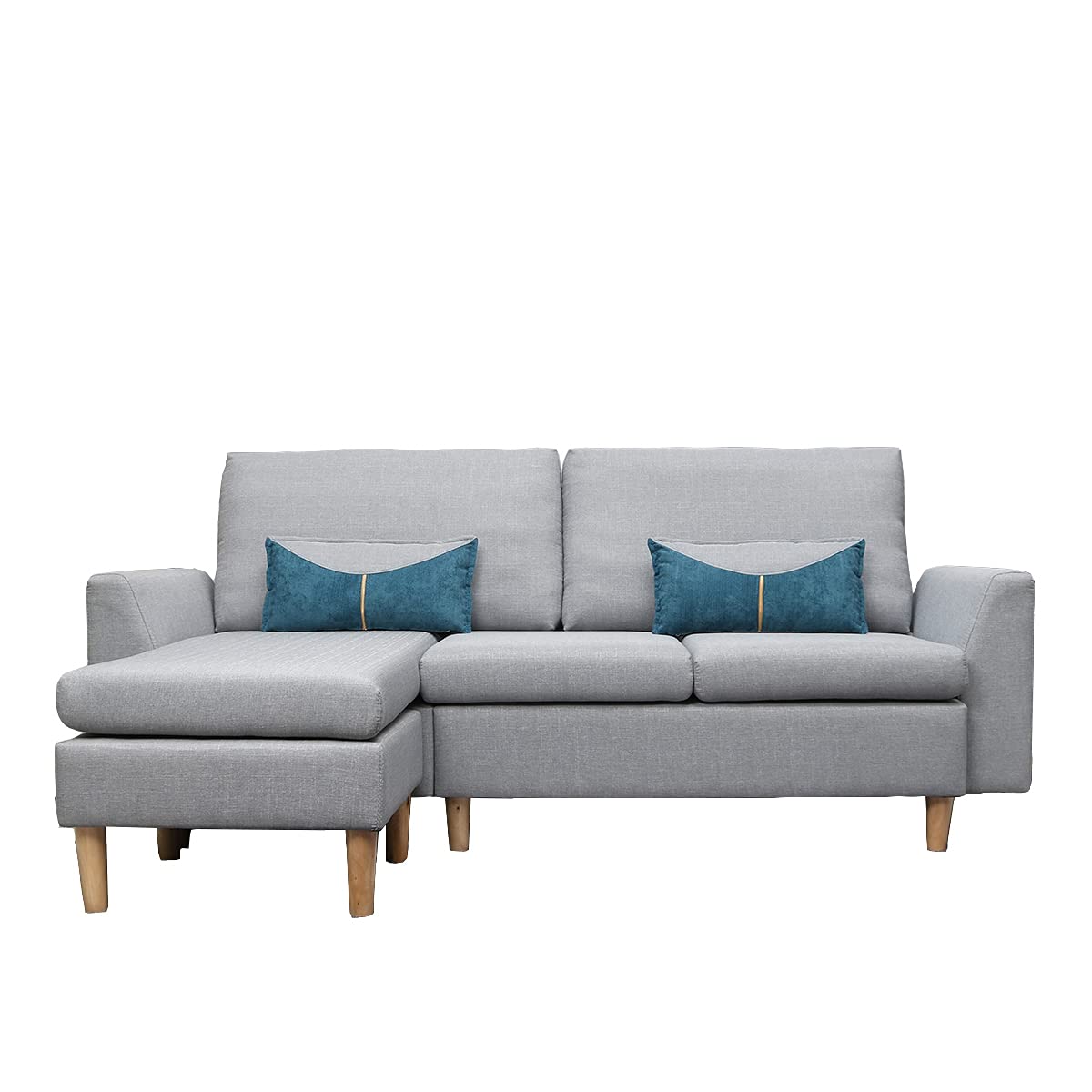 ソファー 3人掛け ソファ ローソファー レイアウト自由 クッション2個付き