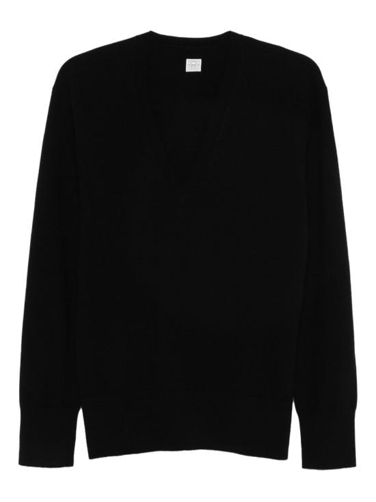 TOTEME Women Sweater 252WRT0521YA0016 BLACK001