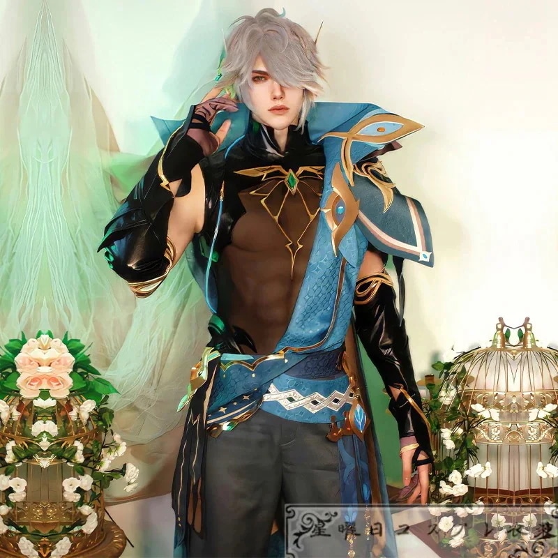 在庫品 原神 げんしん Genshin スメール アルハイゼン Al-haitham Alhaitham コスプレ衣装 コスチューム ハロウィン 変装 仮装