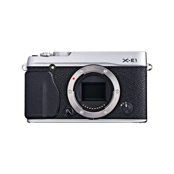 【中古】FUJIFILM ミラーレス一眼レフカメラ X-E1 ボディ 1630万画素 シルバー FX-X-E1S