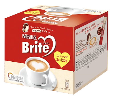 他サイト： ネスレ ブライト スティック 120本 3グラム (x 120)の商品画像
