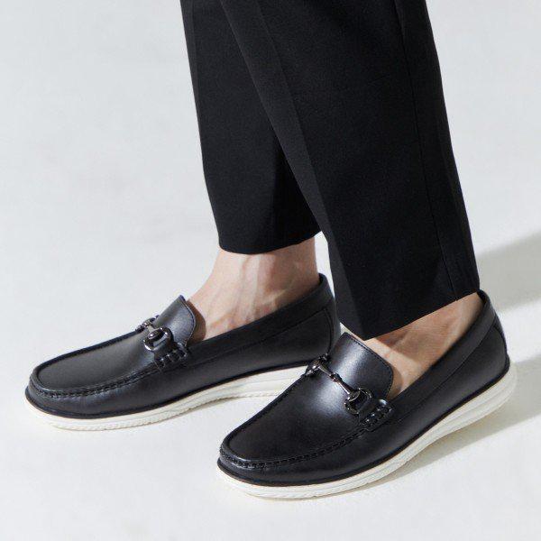 M. ハンソン カジュアルローファー ブラック 517313206ZA 6,079円