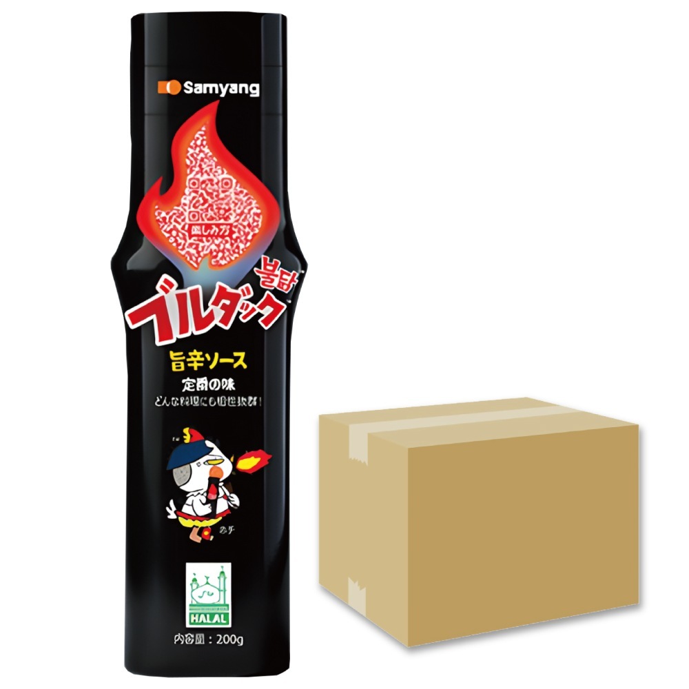 ブルダックソース 24本セット200g　/韓国ホットソース旨辛スパイシー 辛味 調味料 Korean Spicy
