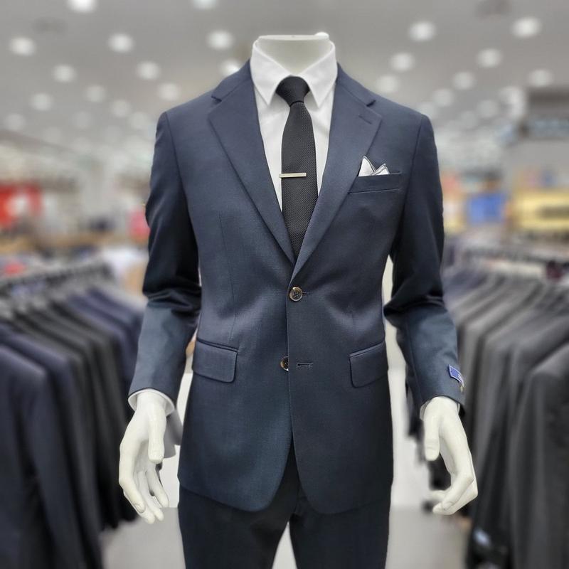 春秋カーキ色のデニムライクなスーツ CES52