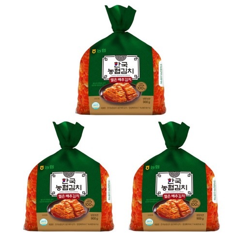 農協食品韓国農協キムチ干しキャベツキムチ900g x 3パックおいしい手軽なおかず料理本飯跡キャンプ 12,000円